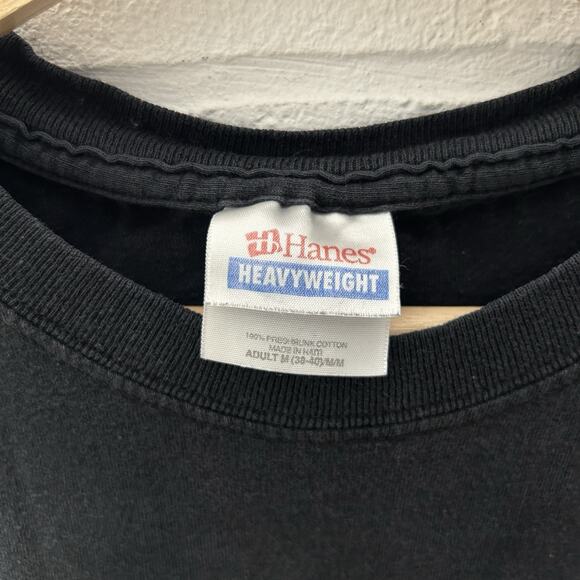 Y2K Kurt Cobain Nirvana The End of Music Lyrics Tee “Black” - Picture 5 of 6